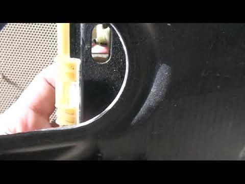 Volvo XC 60 перестановка модуля стеклоподъёмника передней двери пассажира.