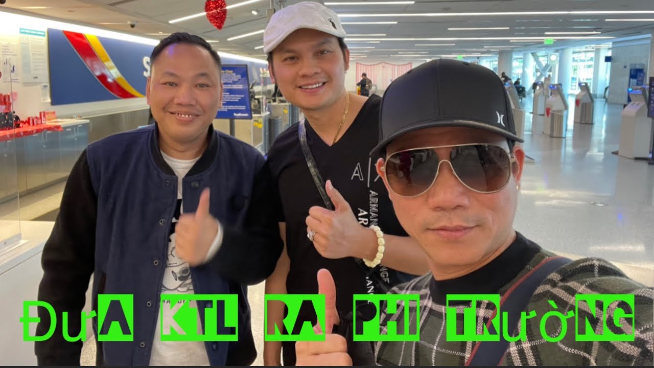 Chế Phong in America - Tiễn Kim Tiểu Long ra phi trường Los Angeles 🇺🇸 về VN❤️