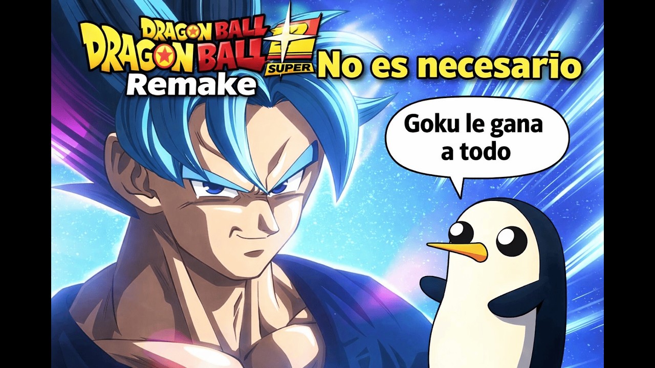 No,matel x el remake de dragon ball super no es necesario,respondo a matel x de nuevo