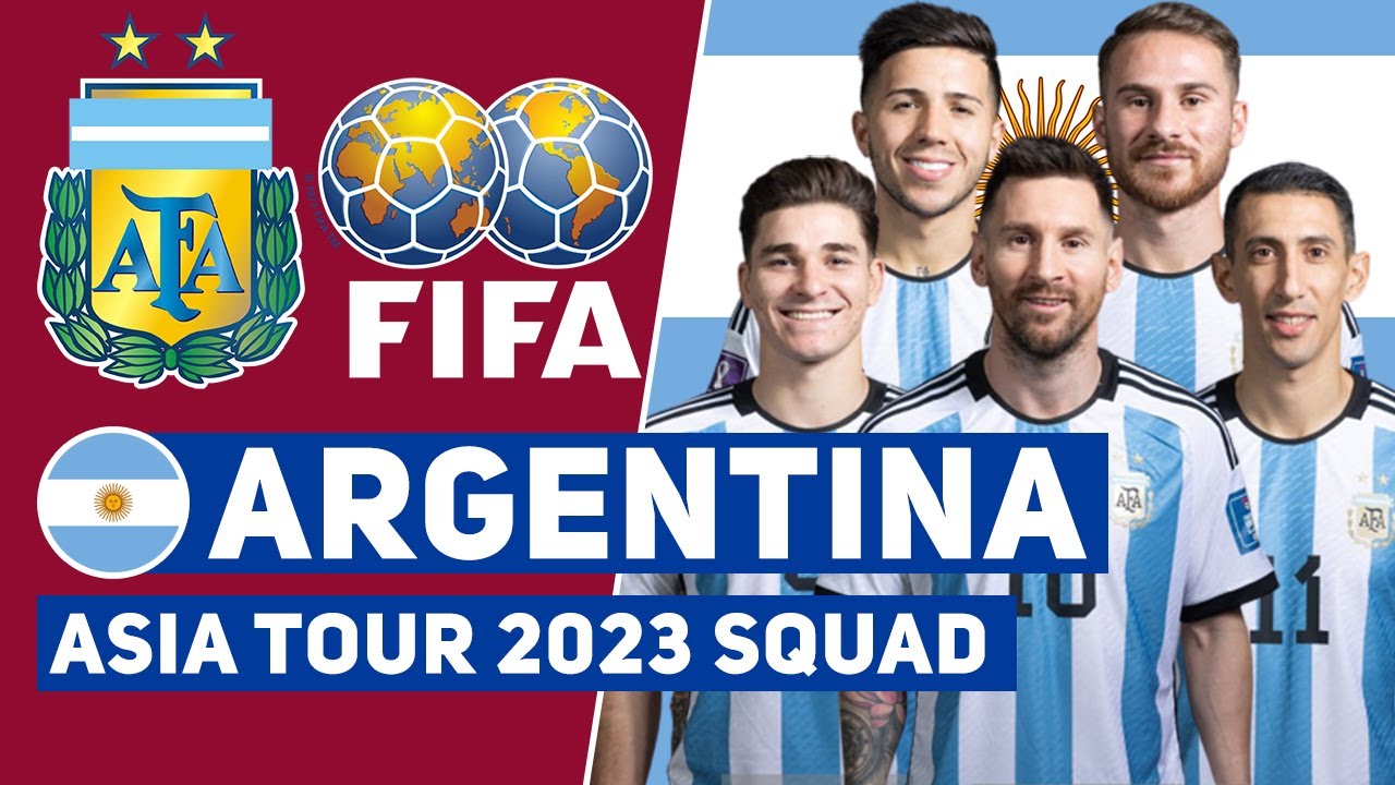 jadwal argentina tour asia 2023