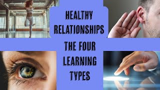 Four Learning Types - Visual, Auditory, Kinesthetic, Mixed