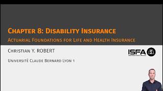 Chapter 8: Disability Insurance
