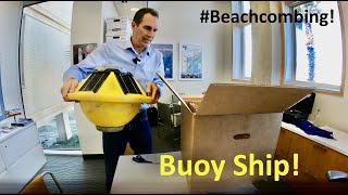 #Beachcombing - Buoy Ship