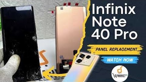 Infinix Note 40 Pro LCD Panel Unit Screen Replacement Repair | #InfinixNote40ProLCDUnitPanelFix