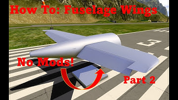 How To Make Custom Wings In SimplePlanes (Part 2)