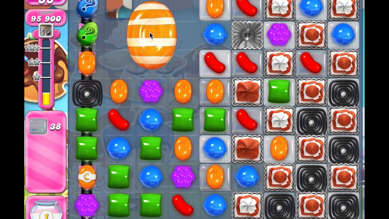 Candy Crush Level 540 (no boosters) - YouTube