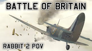 BATTLE OF BRITAIN - 400 AIRCRAFT BATTLE IN WAR THUNDER - OddBawZ POV