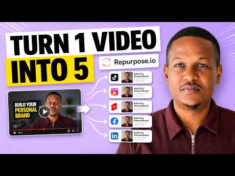 Repurpose.io for Personal Branding(Turn 1 Video Into 5 Posts)