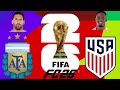 FC 26 PS4 MUNDIAL 2026 ARGENTINA VS ESTADOS UNIDOS