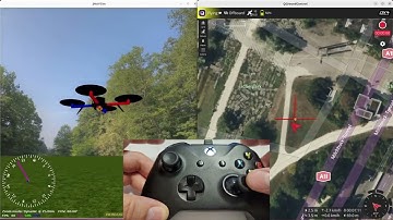 PX4 + ROS2 + XBOX + JMavSim + QGroundControl = an amazing result!