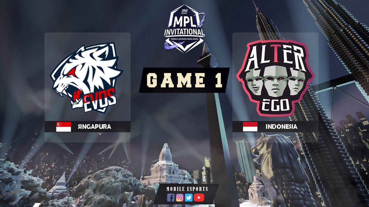 [GAME 1] ALTEREGO VS EVOS SG | AE VS EVOS - MPL INVITATIONAL MOBILE ESPORTS