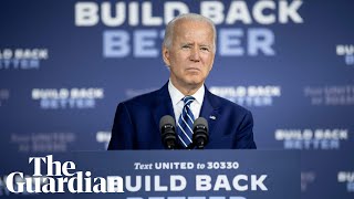 'He's quit on you': Joe Biden says Trump does not care about America