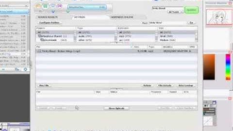 Lineart and Coloring Skin on openCanvas