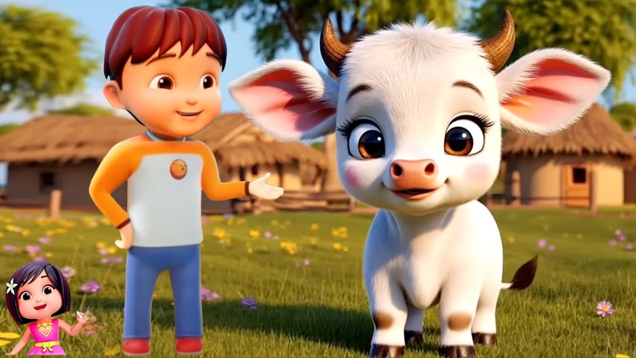 ( 23 Mins Loop ) Meri Gaiyya | मेरी गैय्या | Hindi Nursery Rhymes for Children