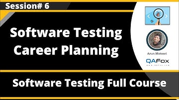 Session 6 - Software Testing Career Planning