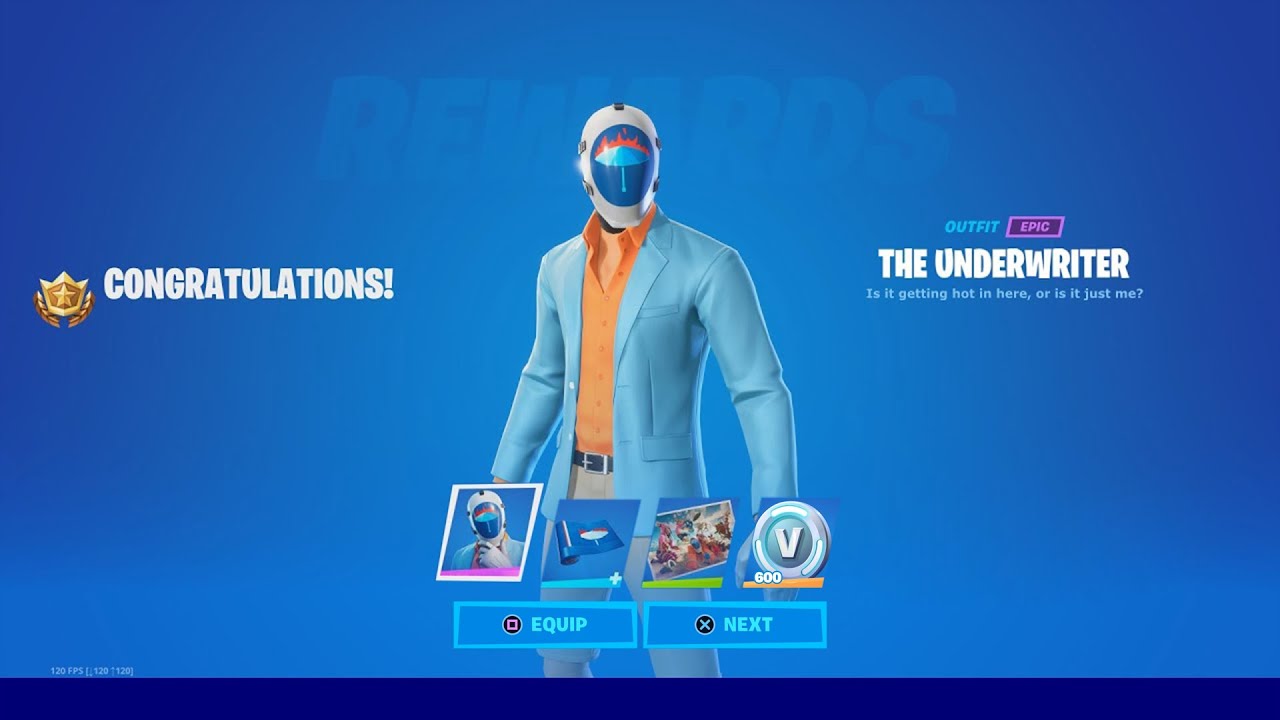 HOW TO GET NEW THE UNDERWRITER SKIN IN FORTNITE! YouTube