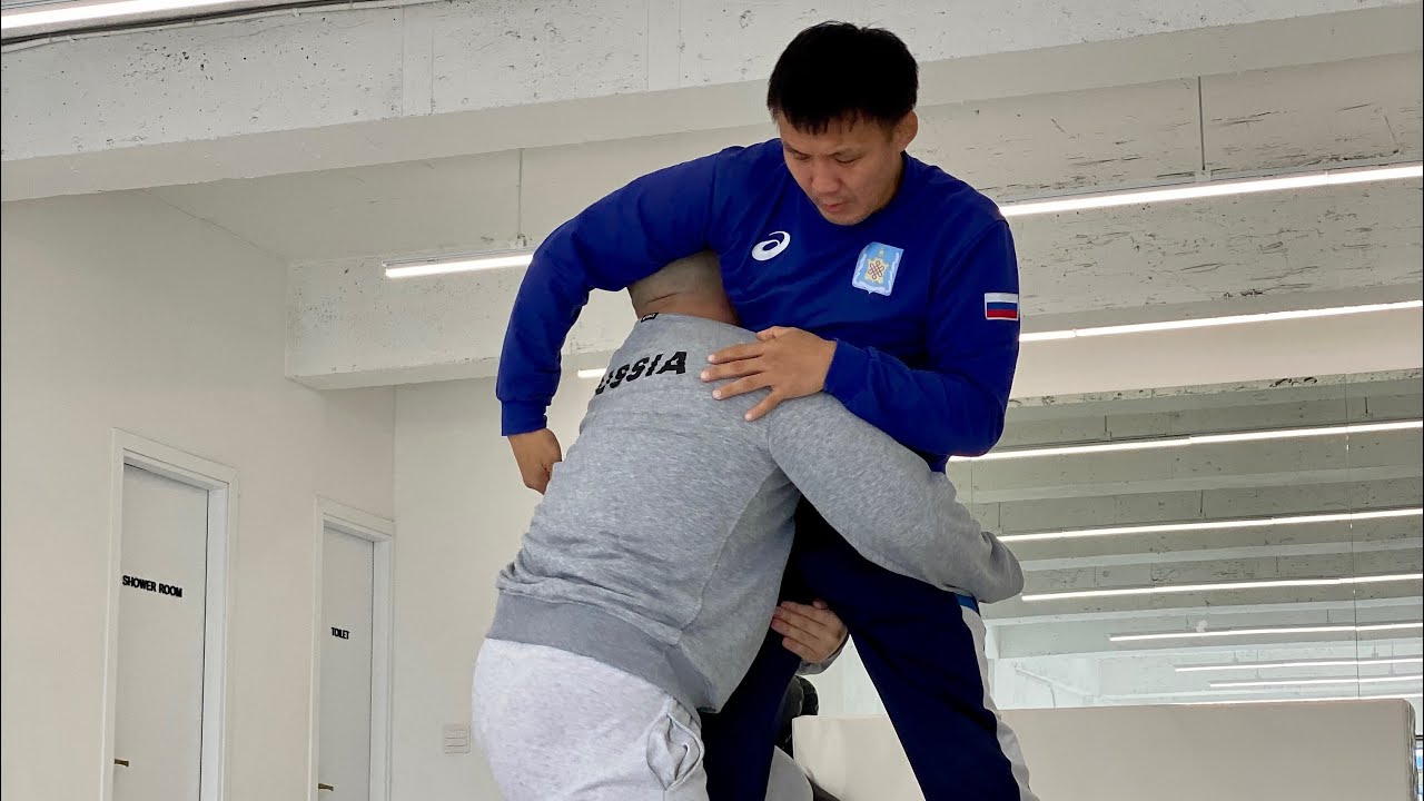 체급 무시하고 진행된 레슬링 스파링!