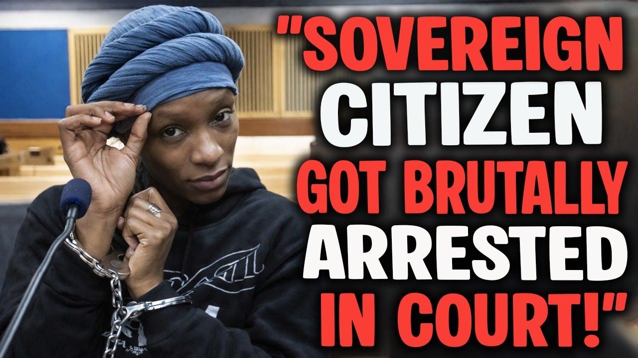 From Sovereign Citizen to INMATE — Karen Arrested in Court After Major Meltdown!