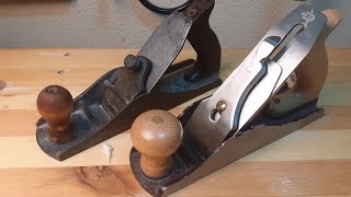 Как вставить рубаночный нож для рубанков с углом установки железка в 45 градусов ( Рубанок N 4)