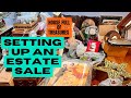 Setting up an Estate Sale in Wisconsin. Uncovering vintage & antique treasures. Thrifting adventure