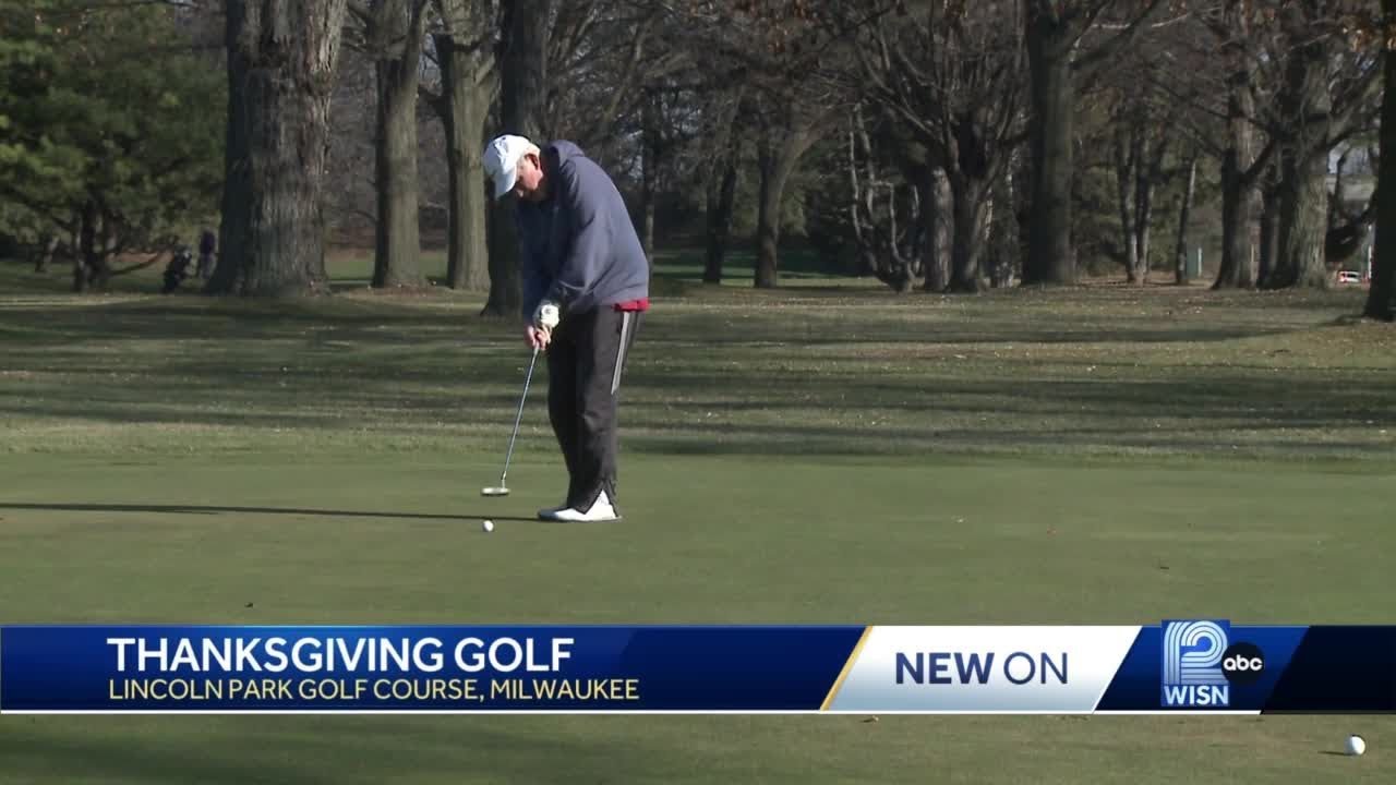 50 degree temperatures keep Milwaukee golf course busy YouTube