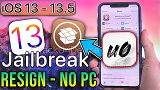 Jailbreak ios 13 - 13.5 no computer without revokes unc0ver! download,
install, sign, & use unc0ver 13.5. upcoming altstore demoed.
jailbre...