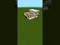MINECRAFT MODERN HOUSE BUILD #minecraft #shorts