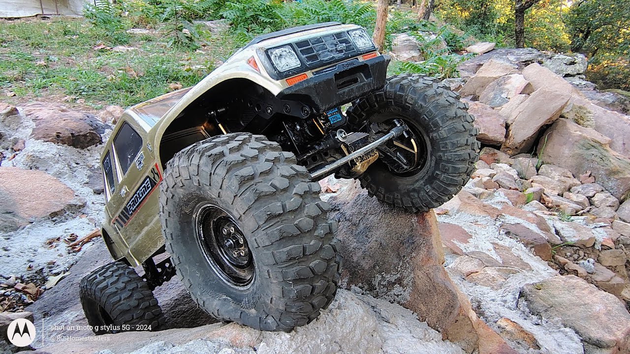 Модернизация Axial SCX10 III Coyote: первый тест-драйв после!!!
