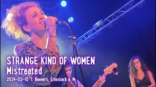 STRANGE KIND OF WOMEN - Mistreated (+ guitar solo intro); live @Beavers, Erlenbach; 2024-05-10