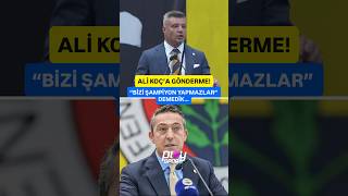🚨 Sadettin Saran’dan Ali Koç’a gönderme, TFF Başkanı İbrahim Hacıosmanoğlu’na çağrı!