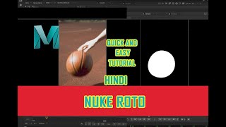 Nuke Rotoscoping Tutorial - Introduction to Roto Node | nuke beginner tutorial | nuke tutorial |