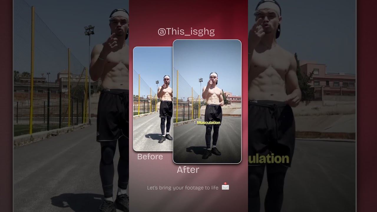 sport motivational video I edit for