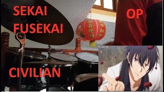 Download Lagu Maou Gakuin no Futekigousha OP -【Seikai Fuseikai (正解不正解)】by CIVILIAN - Drum Cover