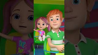 Wheels On The Garbage Truck #shorts #trending #kidsmusic #nurseryrhymes #cartoon #ytshorts