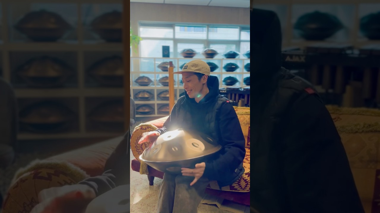 【ハンドパンってマジ癒される】 #ハンドパンってマジ癒される #shorts #REOMATSUMOTO #HandPan #ハンドパン #手碟 #癒しの音楽 #浄化音楽 #ハンドパンってマジ癒される