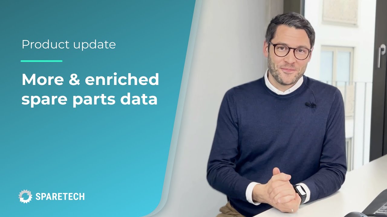 SPARETECH | Product update: More and enriched data