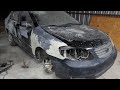Crashed 2004 Toyota Corolla Rebuild 2 - Body work