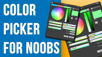 UE4 Color Picker for Noobs ya