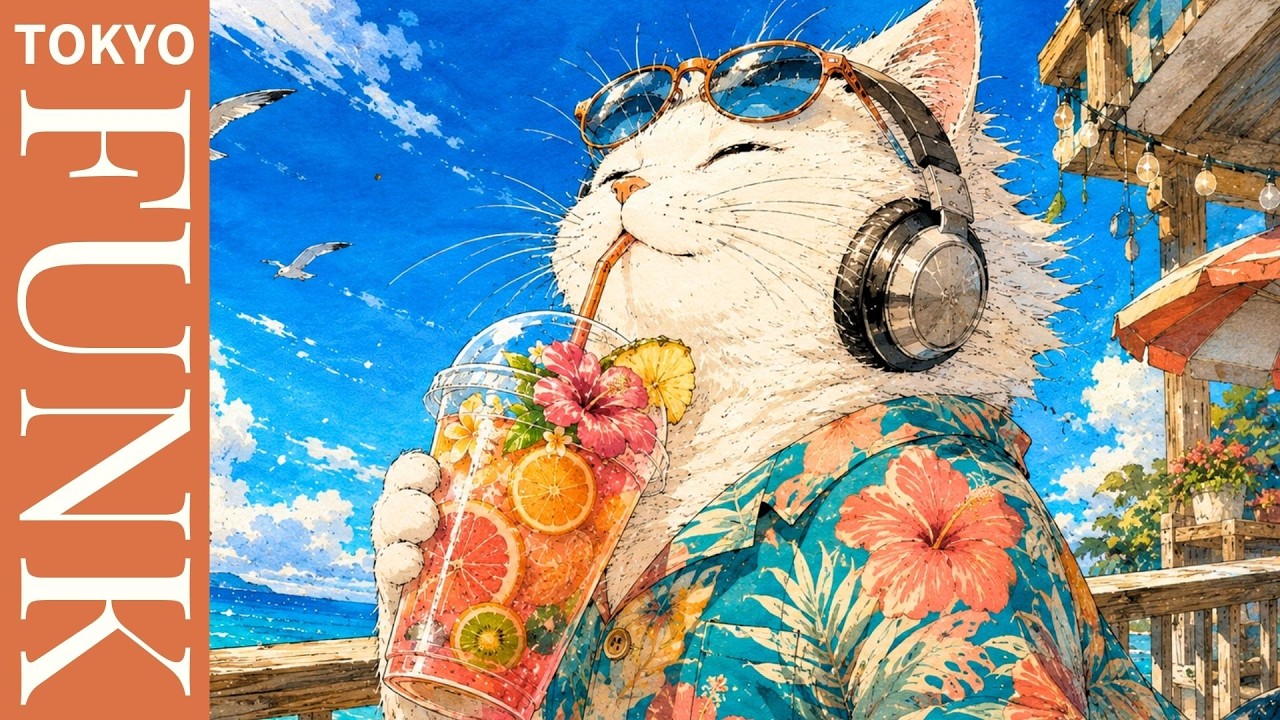 𝐧𝐨 𝐦𝐞𝐨𝐰𝐩𝐢𝐜𝐚𝐥 𝐬𝐮𝐦𝐦𝐞𝐫 | 80's Tokyo Funky Lofi