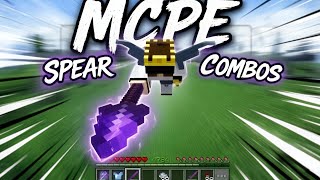I Mastered Minecraft's ELYTRA SPEAR COMBO #minecraft #minecraftpe #minecraftspear #minecraftelytra 