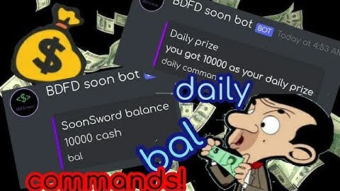 bal and daily commands