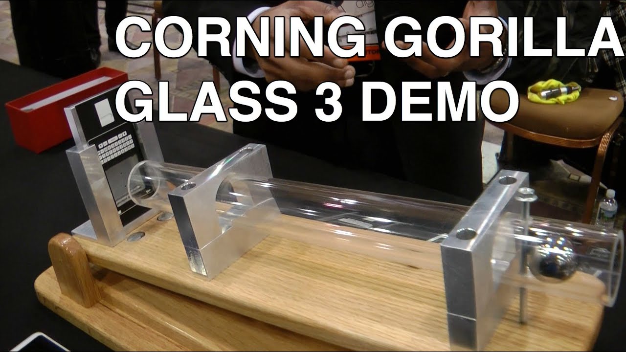 Corning Gorilla Glass 3 Demo Super strong glass for the iPhone 5S