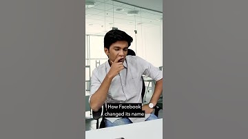 How Facebook changed its name | Manish Kharage #shorts