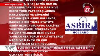 ASBİR HOLLANDA FEDERASYONDAN AYRILMA KARARI ALDI Resimi