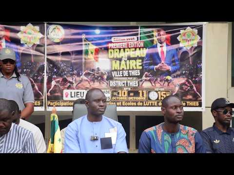 Lutte - Dr Babacar Diop a présidé  le tirage au sort du Drapeau du maire de Thiès
