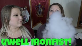 UWell Ironfist Review ft. Amanda! | TiaVapes Review