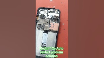 Redmi 12c Aoto restart problem solution