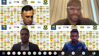 Pre Series Briefing South Africa Tour Of Sri Lanka 2021