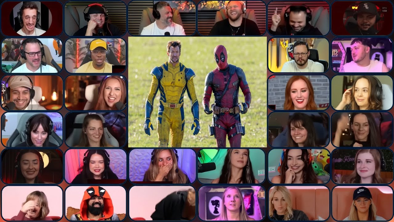 DEADPOOL & WOLVERINE (2024) MOVIE REACTION MASHUP