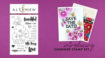 Altenew Stamps Intro - Charmed